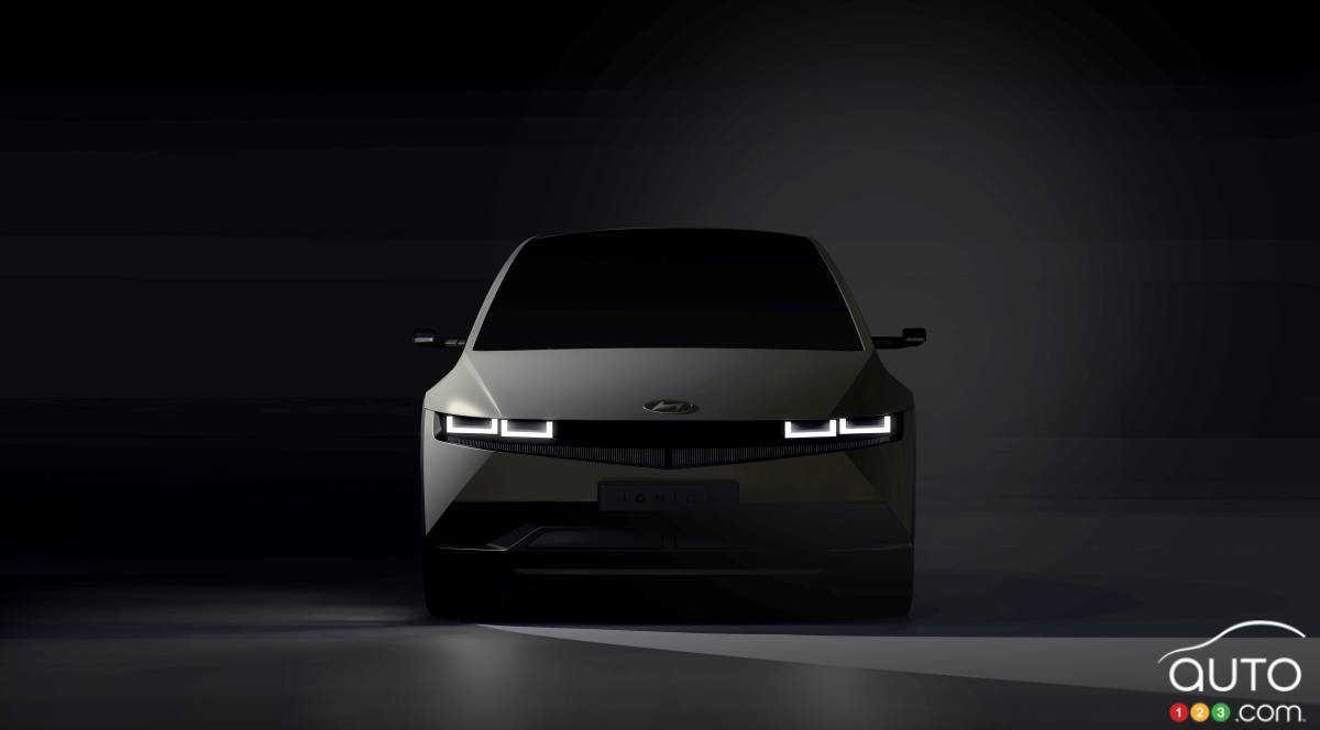 Hyundai montre les premières images de son VUS Ioniq 5